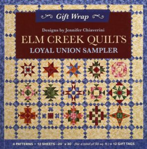 Photo of the Cover of the Loyal Union Sampler Gift Wrap package